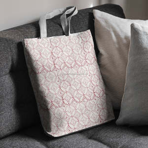 Bolso Bandolera con Estampado Floral, Uso Casual, para el Día a Día, Fácil de Llevar de Viaje, Bolso de Mano Hecho a Mano con Estampado de Bloques de Primera Calidad - Product Image 3