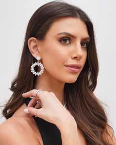 <b>Diamond</b> <b>Dangle</b> Wedding <b>Earrings</b> 14k 18k Solid Gold Round Cut Lab Grown Bridal Luxury Elegant Statement Fine Jewelry Manufacturer - Product Image 6