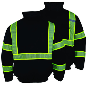 Chaqueta de Seguridad de Alta Visibilidad, Ropa de Trabajo Reflectante para Emergencias en Carreteras, Trabajadores de Servicios Públicos y de Construcción - Product Image 1
