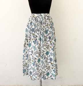 เสื้อผ้าผู้หญิง 2025 ฤดูร้อน แฟชั่นใหม่ กระโปรงผ้าฝ้าย กระโปรงทรงเรโทร เอวสูง สไตล์ลำลอง เซ็กซี่ กระโปรงผู้หญิง - Product Image 3