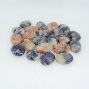 Natural Iolite <b>Ball</b> Folk Art Eco-Friendly Pocket Palm Stone Polished Healing <b>Crystal</b> Feng Shui Reiki Meditation Home Decoration - Product Image 1