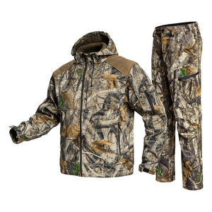 Ensemble de veste et pantalon de camouflage haut de gamme pour la chasse, la randonnée et les aventures en plein air - Fournisseur en gros - Product Image 1