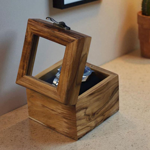 Caja de Madera para Relojes con Compartimento Extraíble, Elegante Estuche de Madera para Exhibición de Relojes para Regalos de AYAANS - Product Image 6
