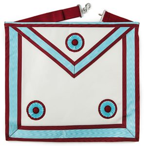 Tablier et insigne de cérémonie maçonniques de qualité supérieure, articles de régalia maçonniques en ligne - Product Image 3