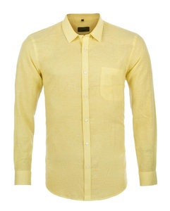 Camisa Formal 100% Algodón, Color Sólido, Cómoda, Manga Larga, Fabricante de Camisas para Pedidos al por Mayor de Bangladesh - Product Image 1