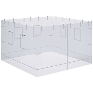 Set Universale di 4 Reti di Ricambio per Pareti di Gazebo Pop-Up, per Finestre a 6 Pannelli, Gazebo e Pergola - Product Image 1