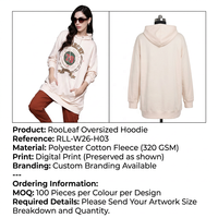 Sweat à capuche graphique pour femme en polyester et coton molletonné 320 GSM, impression numérique, logo personnalisé, marque privée