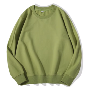 Sudaderas Lisas para Hombre de Fábrica, Diseño de Manga Integrada, Venta al por Mayor, Tops Básicos, Impresión Personalizada - Product Image 2