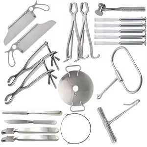 Juego de Cirugía Ortopédica para Amputación, 19 Piezas, Kit Completo de Instrumentos Médicos Básicos para Tejidos Óseos, Manual, Acero Inoxidable Alemán, Pentax CE - Product Image 4