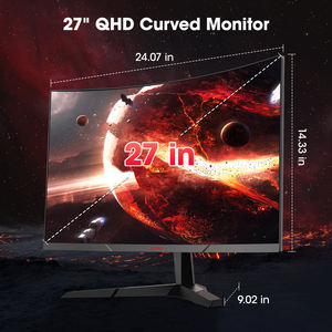 Moniteur PC Koorui 27 pouces QHD (2560x1440) 2K incurvé LCD pour jeux 180Hz avec public cible des joueurs - Product Image 5