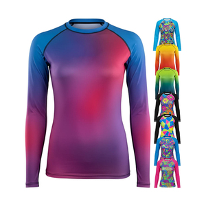 Camiseta Deportiva de Compresión de Manga Larga para Hombre, Blanca, de Secado Rápido, Poliéster, Diseño sin Costuras, Superventas - Product Image 4