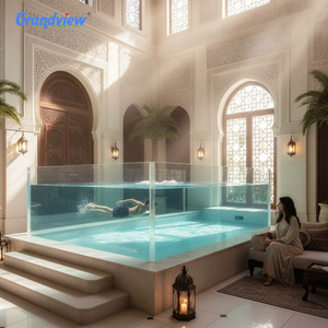 Piscine acrylique hors sol extérieure, panneaux acryliques les plus grands pour piscine - Product Image 1