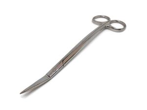 Ciseaux chirurgicaux dentaires Dean 7 pouces à double courbure pour procédures chirurgicales ORL précises, poignée ergonomique durable, approuvé ISO - Product Image 4