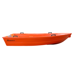 Bateau de pêche et de sauvetage professionnel Keman PE 3.5 Orange compatible avec moteur hors-bord - Product Image 1