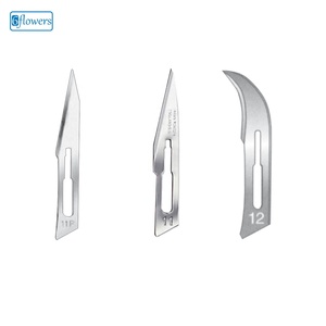 Sterile Scalpel Blades Single Use Ultra Sharp Cutting Stainless Steel Surgical Instrument CE Certified - Product Image 1