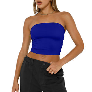 Top de punto sin mangas para mujer, estilo push-up, transpirable y suave, tipo tubo, ideal para el verano, a la moda 2026, precio económico, OEM - Product Image 3