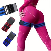 Bandes de Résistance en Tissu de Haute Qualité avec Logo Personnalisé pour Entraînement BFR, Occlusion des Hanches, Type Boucle, Intensité Moyenne, pour Fitness