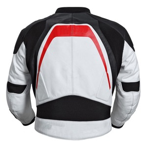 Chaqueta de Motocicleta de Cuero de Primera Calidad, Chaqueta de Moto con Protección para Motociclistas, Chaquetas de Cuero Modernas para Motociclismo - Product Image 5