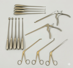Juego de Instrumentos de Laminectomía de Alta Calidad, 14 Piezas, Juego de Instrumentos de Cirugía Ortopédica de Columna Vertebral, Aprobado por CE ISO13485 - Product Image 1