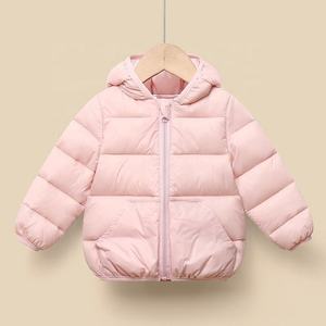 Manteau d'hiver matelassé pour enfants, garçons et filles, veste chaude à capuche, légère et tendance - Product Image 3