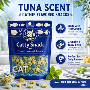 Nourriture pour chats OEM à la catnip |   Croquettes sèches de qualité supérieure pour les marques de produits pour animaux de compagnie en marque blanche - Product Image 2