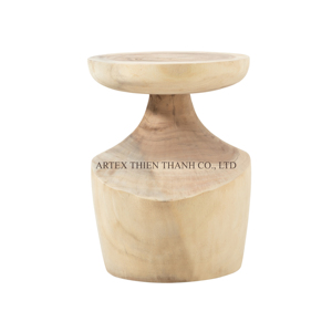 New Arrival Solid Wood <b>Stool</b> Handmade Natural Wooden Side <b>Table</b> Rustic Home Furniture Wholesale Factory Direct Premium X - Product Image 1