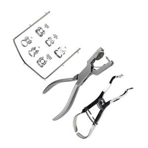 Ensemble de pinces à caoutchouc dentaire en acier inoxydable pour interventions endodontiques, kit de caoutchouc dentaire certifié CE ISO par Grip Surgical - Product Image 6