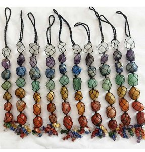 Adorno Decorativo de Pared para Coche, Tallado en Cristal de Ágata Natural de Primera Calidad, con 7 Chakras, para Sanación y Feng Shui - Product Image 1