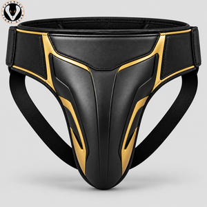 Protège-glandes supérieur robuste avec coque de protection, construction respirante et ajustement flexible pour la pratique des sports de combat - Product Image 1