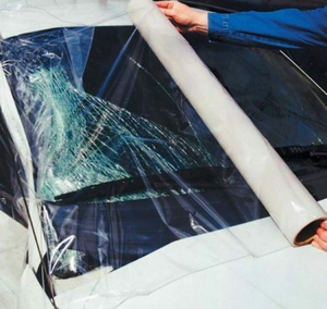 CWF-01 Collision Wrap auto-adhésif imperméable pare-brise ou épave Wrap adhésif acrylique simple face sensible à la pression - Product Image 6
