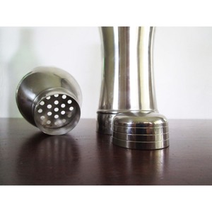 Durable Barware <b>Accessories</b> Silver Glossy Metal Cocktail Shaker for Hotel and Bar Wine & <b>Drinkware</b> Beverage Serving Supplies - Product Image 3