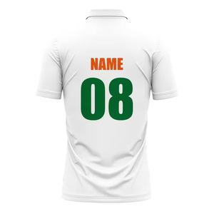 เสื้อโปโลคริกเก็ตแบบกำหนดเอง เสื้อผ้ากีฬาคุณภาพพรีเมียมพร้อมเนื้อผ้าระบายอากาศได้ดี สำหรับทีม ชมรม และการฝึกซ้อม - Product Image 3