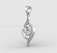 Pendentif Charme Fille Équitation Luxe en Argent Sterling 925 Plaqué Or 18K avec Zircon, Bijou Commémoratif, Cadeau Femme - Meilleure Vente
