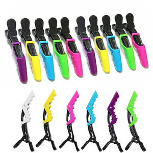 Pinzas de Plástico Tipo Cocodrilo para el Cabello, Precio Económico al por Mayor FOB, Accesorios para el Cabello de Salón, Pinza de Cocodrilo para Uso Comercial en Salones de Belleza - Product Image 4