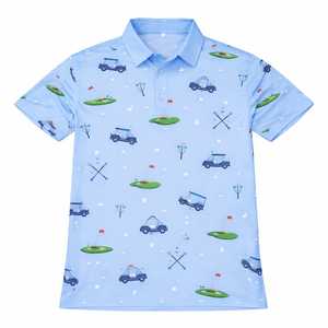 Polo de Golf de Alto Rendimiento para Hombre, Transpirable, Ligero, Tejido Elástico, Manga Corta, Deportivo - Product Image 3