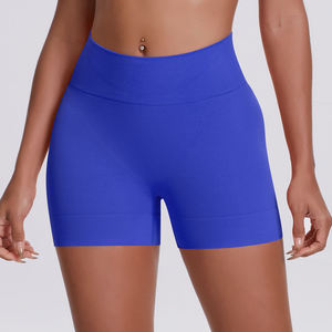 Shorts taille basse moulants pour femme – Nouvelle collection décontractée, coupe ajustée, compression, sexy et respirant - Product Image 3