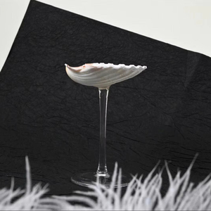 Copas de Vino de Concha Natural Hechas a Mano, Regalo para Bodas en la Costa, Navidad, Aniversario, Decoración de Playa, Despedida de Soltera, Elegante, Tacto Real - Product Image 1