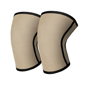 Genouillère de compression en néoprène 5mm 7mm de haute qualité, type sangle de force athlétique, pour fitness, personnalisable OEM - Product Image 1