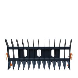 Rastrello Universale per Detriti Radiali da 72 Pollici con Distanza tra le Denti di 6 Pollici per Skid Steer da 30-50 HP TMG SDR72 Nuova Pompa Motore - Product Image 2