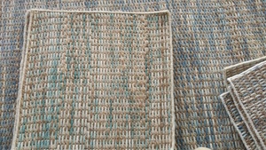 Tapis en laine et jute tissé à la main, motif en zigzag, pour usage domestique et commercial toute l'année - Product Image 3
