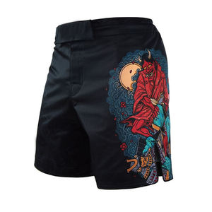 Men's Black Sublimation Printed Board Shorts Quick Dry Mid Waist Casual Style Geometric Pattern Lightweight Elastic Waist - Product Image 5