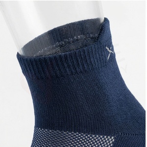 Chaussettes de sport pour hommes à 5 doigts, en coton et élasthanne tricoté, respirantes, couleur unie, style été - Product Image 6