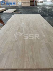 Panneau en bois de caoutchouc de qualité export, assemblé par joint de doigt, pour projets d'escaliers et de meubles - Product Image 3