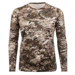 Camisa de Caza de Manga Larga para Hombre, Camuflaje, Transpirable, Poliéster, Ropa de Caza Personalizada para Caza de Ciervos, Venta al Por Mayor OEM - Product Image 1