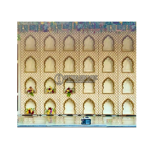 Jhrokha Style Modern Simple Wooden <b>Wedding</b> Stage <b>Frames</b> for Elegant Decorations on Special Days - Product Image 1