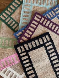 Wholesale Premium Solid Vintage Jute Rug Handmade Woven Eco-Friendly <b>Floor</b> Covering Sustainable Durable Reversible Bohemian ITHL - Product Image 6