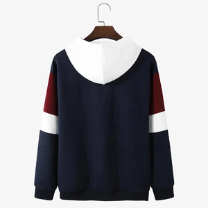 Pull-over d'hiver 2026 en gros, 400 g/m², 100 % coton, séchage rapide, sweat à capuche personnalisé avec poche kangourou et poche interne zippée, coupe oversize pour homme - Product Image 2