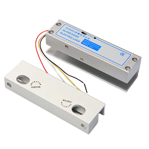 Cerradura Eléctrica <span class=keywords><strong>para</strong></span> <span class=keywords><strong>Puerta</strong></span> Residencial y Pared de Vidrio, Cerrojo de 12V <span class=keywords><strong>para</strong></span> <span class=keywords><strong>Puerta</strong></span> de Vidrio sin Marco y Completamente Acristalada - Product Image 2