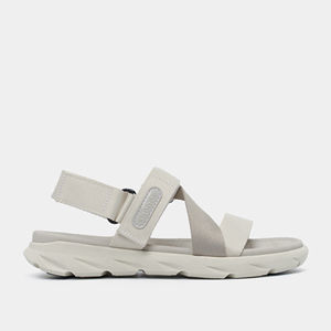 F6S Unisex Cross Strap Sandals Casual Comfortable <b>Light</b> Brown - Product Image 1