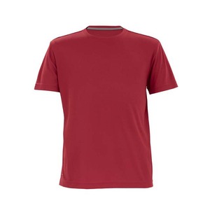 220GSM Heavy <b>Weight</b> Regular Fit T-Shirts for Men 100% Cotton High Quality <b>Blank</b> Streetwear with Custom Logo Print Red T Shirts - Product Image 6